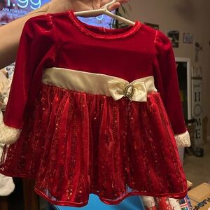 Red Velvet Kids Holiday Dress